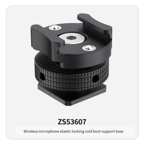 360 draaibare cold shoe-adapter voor microfoon 1