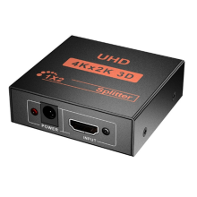 -Compatibele splitter 1x2 Full HD -Compatibele videosplitter