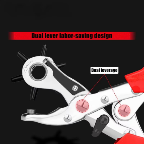 Hole Punch,MASTER Heavy Duty Leather Hole Puncher for Belts 1