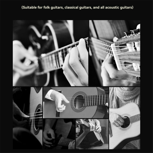 Universell gitarrljudhålsfuktare hygrometer 1