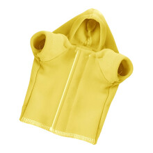 Beschermende, ademende flanellen hagedissenkleding voorkomt-Geel