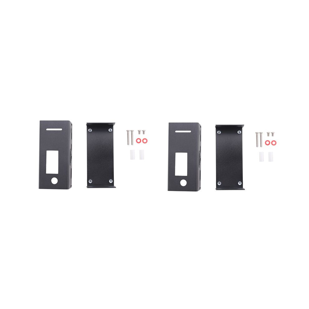 2X Aluminium Alloy Case For Mmdvm Hotspot Expansion Rainsun Board Radio Station Wifi Voice Modem Raspberry Pi W Black 4713722021678