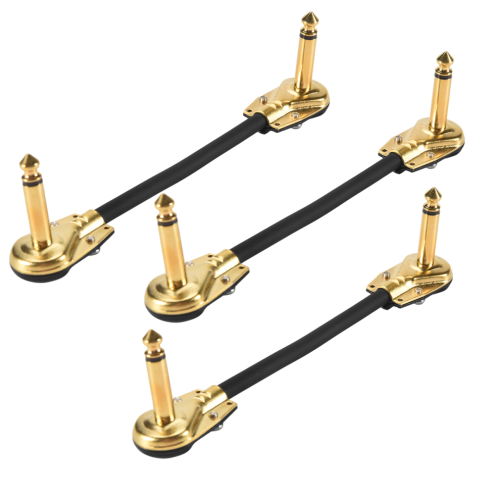 Gitarr Patchkabel Effektpedal för Effektpedaler 3-pack 2