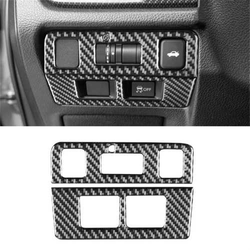 For Headlight Switch Cover Trim Accessoreis 2
