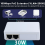Extender PoE a 2 porte 10/100Mbps Ripetitore PoE da 1 a 2 12V 1A 2