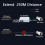 Extender PoE a 2 porte 10/100Mbps Ripetitore PoE da 1 a 2 12V 1A 4