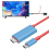 2M 4K 60Hz USB-C naar -compatibele kabel voor 3