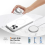 Support magnétique amélioré pour téléphone, pour blanc 3