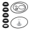 Replacement Set for Sand Filter Pumps, Air Release Valve & O-Rings 1