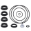 Replacement Set for Sand Filter Pumps, Air Release Valve & O-Rings 3