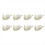 8 stuks witte stille mini-dompelpompen voor DC3V 5V horizontaal 1