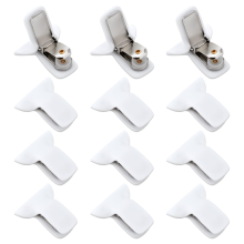 Lot de 12 pinces Ă couette pour maintenir la couette en place, support solide