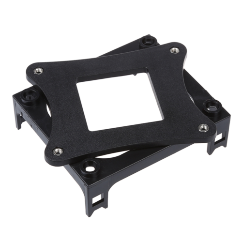Base di montaggio per ventola CPU in plastica nera per socket 478 1