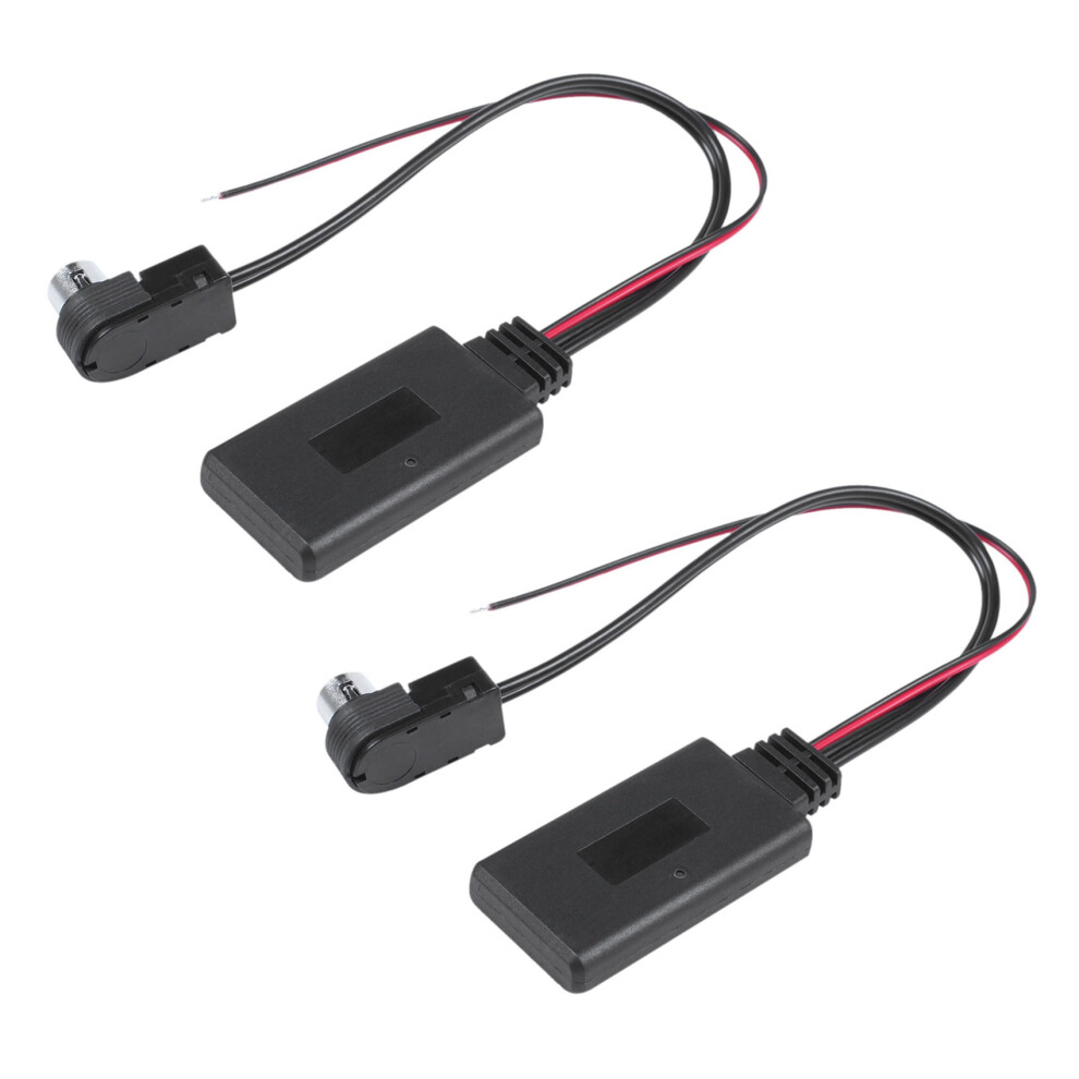2X Car Wireless Bluetooth Module Music Adapter Auxiliary Receiver Aux Audio For Alpine 121B 9857 9886 117 4713540555317