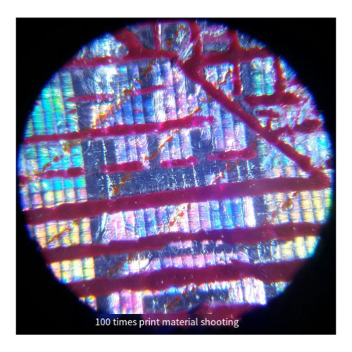 Lupa de microscopio multifunción con zoom de 100x ajustable 2