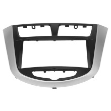 3X Car Refitting Radio Fascia Frame Panel DVD Trim Kit for HYUNDAI I-25 Accent Solaris Verna 2DIN Dash Stereo Interface