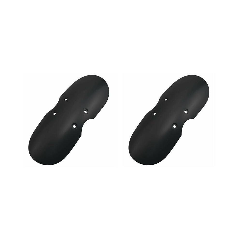 2X Motorcycle Short Front Fender For Victory Bonneville T100 Scrambler Thruxton 90 01-16 Matte Black 4711680245709