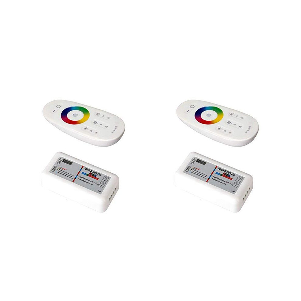 2X Rf Led Remote Controller 2.4Ghz Wireless Rf Touch Led Rgb Dimmer Controller For 5050 3528 Rgb Led Strip 12V/24V Light 4712139215373