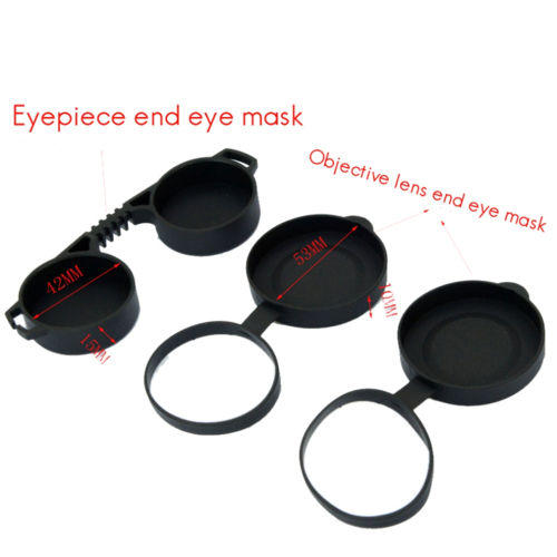 Binoculars Protective Rubber Objective Lens Caps B 2