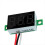 Testine voltmetro digitale CC da 0,36 pollici con LED 3