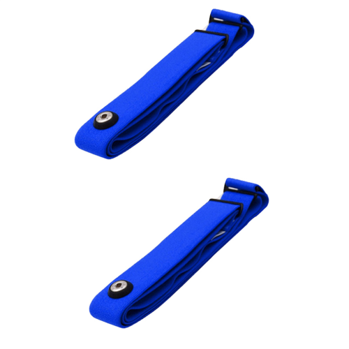 2x Herzfrequenz-Brustgurt für Blau 1