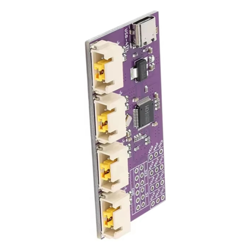 Módulo de conversión de comunicación de puerto serie USB a 4 TTL 1