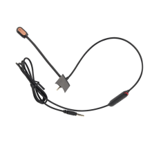 Vervangende gamingmicrofoon met 3,5 mm-aansluiting en afneembare microfoonarm.