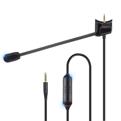 Microphone de jeu de remplacement avec prise jack 3,5 mm et perche détachable. 2