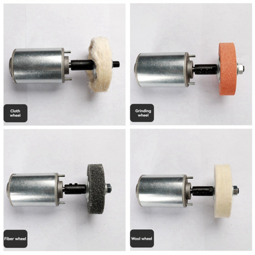3 sets slijpschijfaansluitassen voor 775-motor 5 mm 1