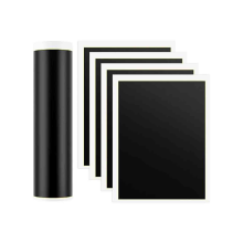 4 hojas de papel negro para grabado láser (39 x 27 cm) para metal y vidrio.