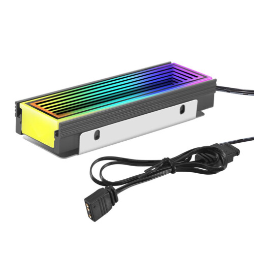 5V ARGB Sync Computer 2280 SSD M2 Radiator PC RGB M.2 Nvme Raffreddamento A 2