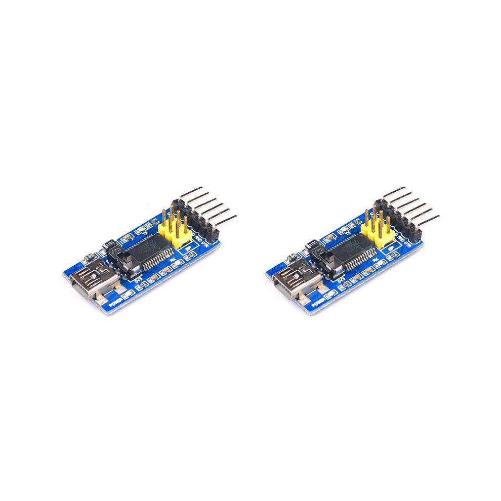 2X Ft232rl Module Ftdi Usb To Ttl 5V 3.3V Debugger Download Cable To Serial Adapter Module For Arduino, Ft232rl Blue 4712279868972