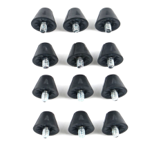 Lot de 12 crampons de rechange pour chaussures de football, 13 mm