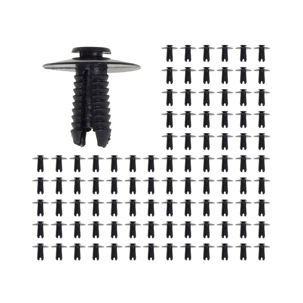 200Pcs Fender Lined With Fasteners Rivet Snaps Decorative Panel Snaps Suitable For Bmw Ford Gm Peugeot 6133381019072