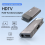 USB-C laptopdock Type-C naar -compatibele 4K@60Hz PD100W hub 3