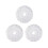 Für 360 Magic Mop – Mikrofaser-Mopp – Runde Form (Weiß – 3er-Pack) 1