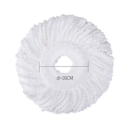 Für 360 Magic Mop – Mikrofaser-Mopp – Runde Form (Weiß – 3er-Pack) 1