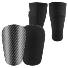 1 par de espinilleras de fútbol para piernas con absorción de impactos