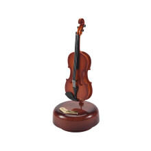 Vioolmuziekdoos met draaibare basis, voor jongens en meisjes, verjaardag.