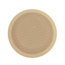 Luidsprekerkap voor voor- en achterdeuren van de auto, beige.