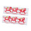 Plastic Horse Figure Christmas Tree Hanging Decorations for-Red 1