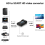 Compatible con convertidor de audio y vídeo SCART con adaptador de corriente 2