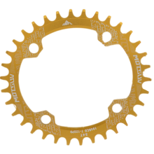 104BCD Fietskettingblad Fietsonderdelen Set Goud