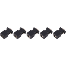 Adattatore da cavo di rete VGA maschio a LAN CAT5 CAT6 RJ45