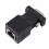 Extensor VGA macho a adaptador de cable de red LAN CAT5 CAT6 RJ45 2