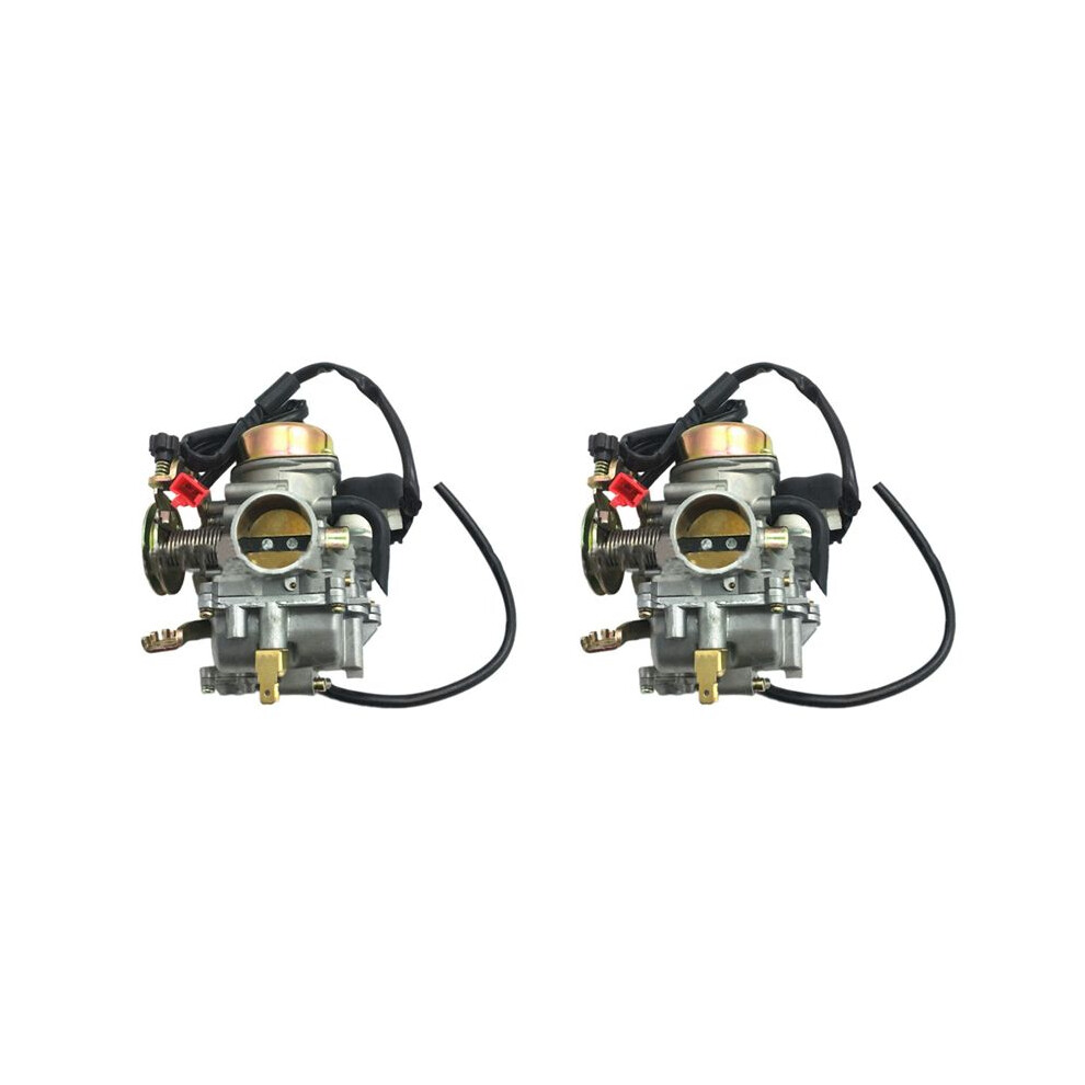 2Pcs 30Mm Motorcycle Engine Carburetor For Linhai 250Cc Asw Manco Talon Linhai Bighorn 260Cc 300Cc Atv Utv Off Road 4714008731724