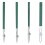 Set di 4 penne a righello 1