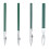 Set di 4 penne a righello 4