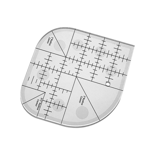 2X Sewing Patchwork Ruler Sewing Template Tool,DIY Sewing Supplies 2