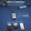 2-in-1 USB-C OTG -lataussovitinkaapeli iPadille Samsung A 4